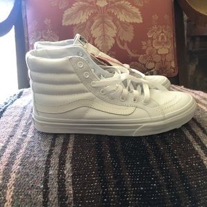 Brand new white vans